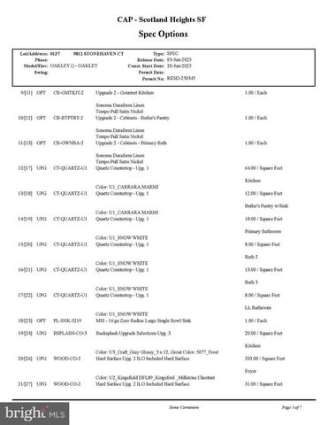 LOT 137 STONEHAVEN CT, Waldorf, MD 20601