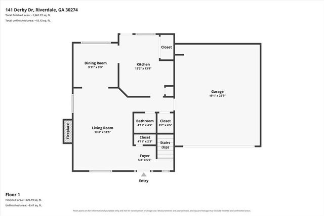 141 Derby Drive, Riverdale, GA 30274