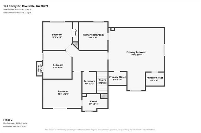 141 Derby Drive, Riverdale, GA 30274