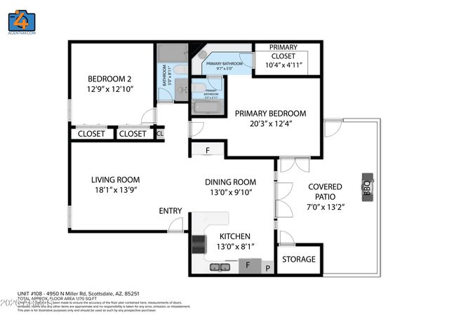 4950 N MILLER Road 108, Scottsdale, AZ 85251