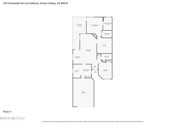 374 S Avenida De Las Sabinas, Green Valley, AZ 85614