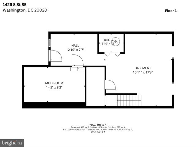 1426 S SE, Washington, DC 20020