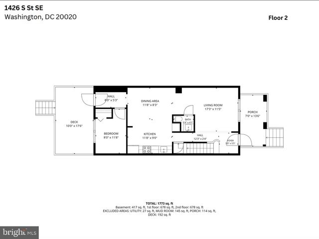 1426 S SE, Washington, DC 20020