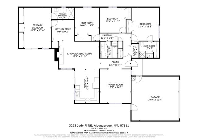 3223 Judy Place NE, Albuquerque, NM 87111