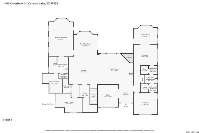 1466 Crossbow, Canyon Lake, TX 78133