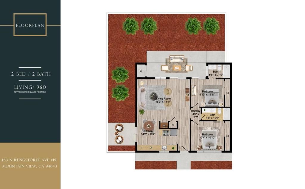 Image 56 of property listing at 453 N Rengstorff Avenue 19, Mountain View, CA 94043