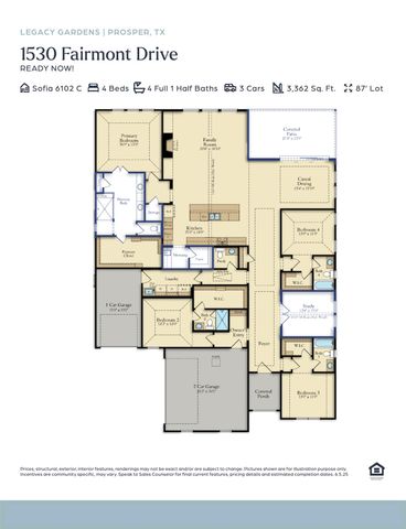 1530 Fairmont Drive, Prosper, TX 75078