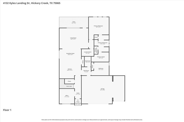 4132 Kyles Landing Drive, Hickory Creek, TX 75065