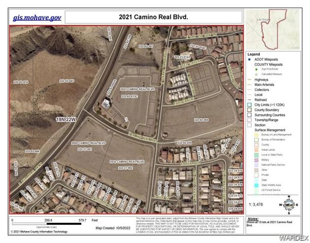 2021 Camino Real Lot 005A Boulevard, Bullhead City, AZ 86442