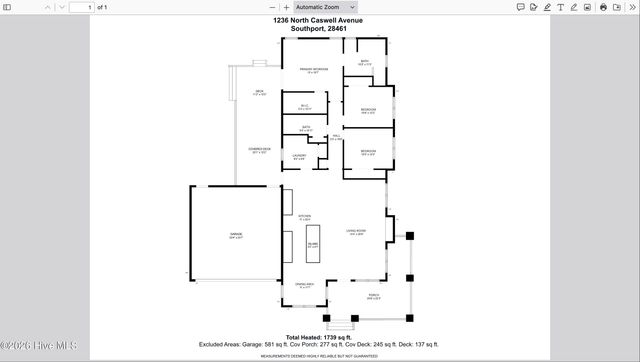 1236 N Caswell Avenue, Southport, NC 28461