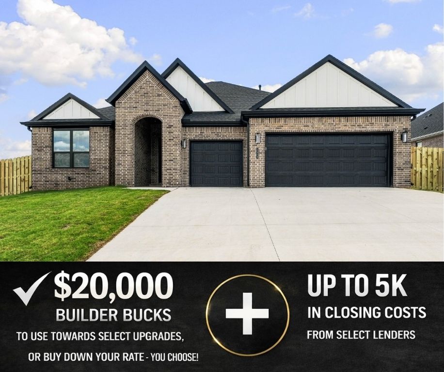 1513 Lookout Lane, Cave Springs, AR 72718
