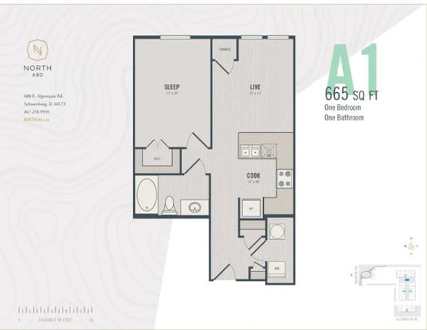 680 E Algonquin Road 1404, Schaumburg, IL 60173