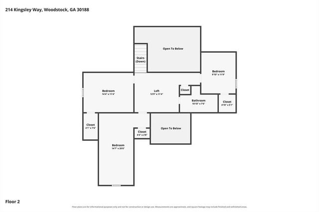 214 Kingsley Way, Woodstock, GA 30188