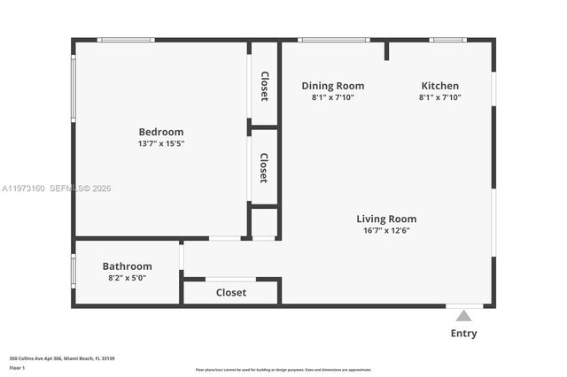 350 Collins Ave 306, Miami Beach, FL 33139