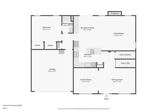 23 Dalton Place, Edison, NJ 08817