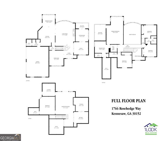 1766 Rosehedge Way NW, Kennesaw, GA 30152