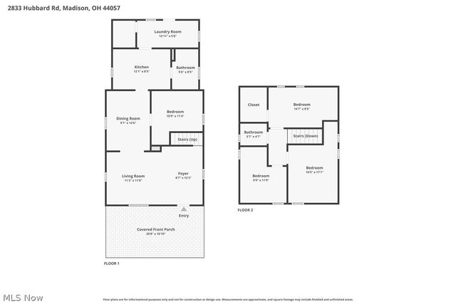 2833 Hubbard Road, Madison, OH 44057