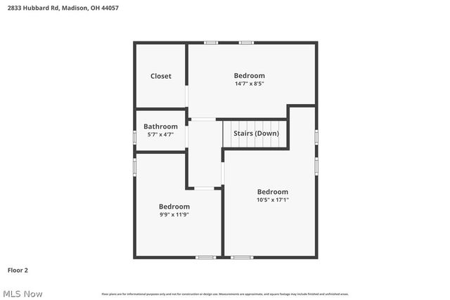 2833 Hubbard Road, Madison, OH 44057