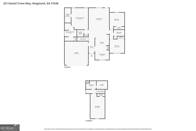 321 Daniel Trent Way, Kingsland, GA 31548