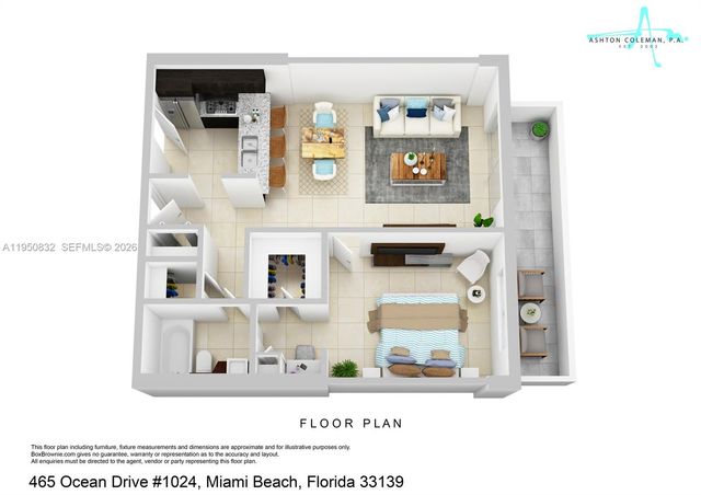 465 Ocean Dr 1024, Miami Beach, FL 33139