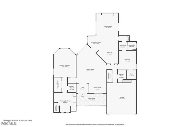 2968 Apple Blossom DR, Alva, FL 33920