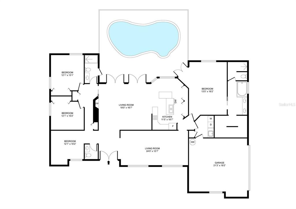 Image 6 of property listing at 5321 FOXSHIRE COURT, Orlando, FL 32819