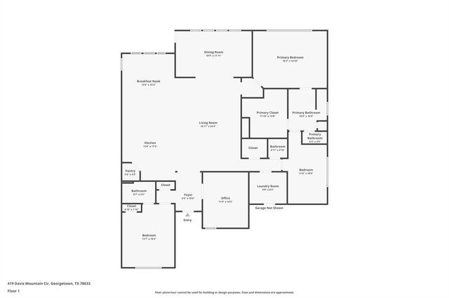 419 Davis Mountain CIR, Georgetown, TX 78633
