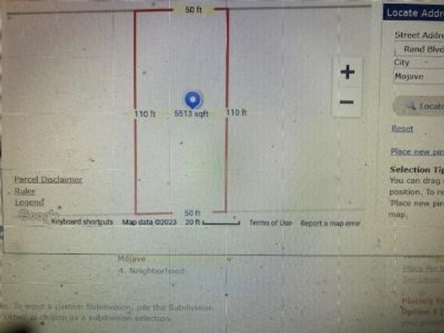 0 Rand Boulevard, Mojave, CA 93501