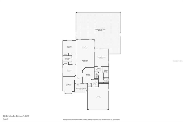 850 CHRISTINA CIRCLE, Oldsmar, FL 34677