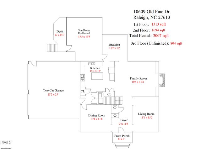 10609 Old Pine Court, Raleigh, NC 27613