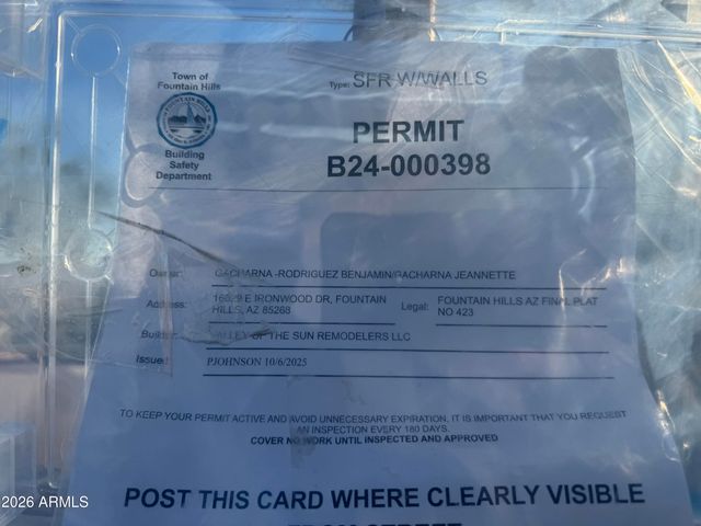 16029 E IRONWOOD Drive 2, Fountain Hills, AZ 85268