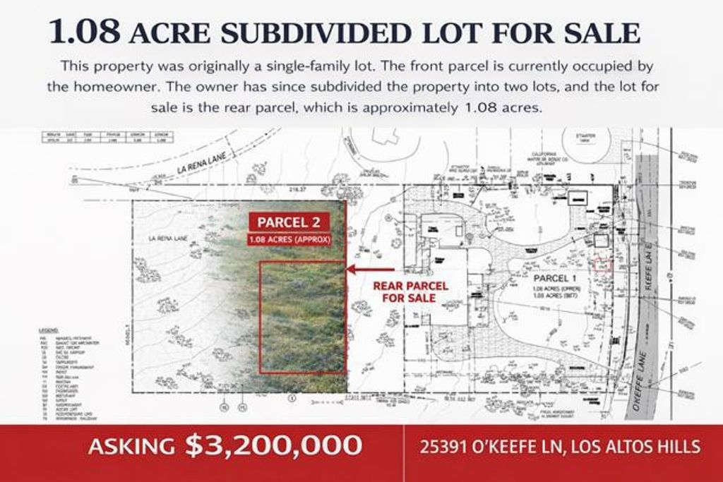 Image 1 of property listing at 25391 OKEEFE LANE,, Los Altos Hills, CA 94022