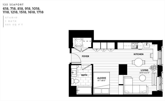 135 Seaport Blvd 718, Boston, MA 02210