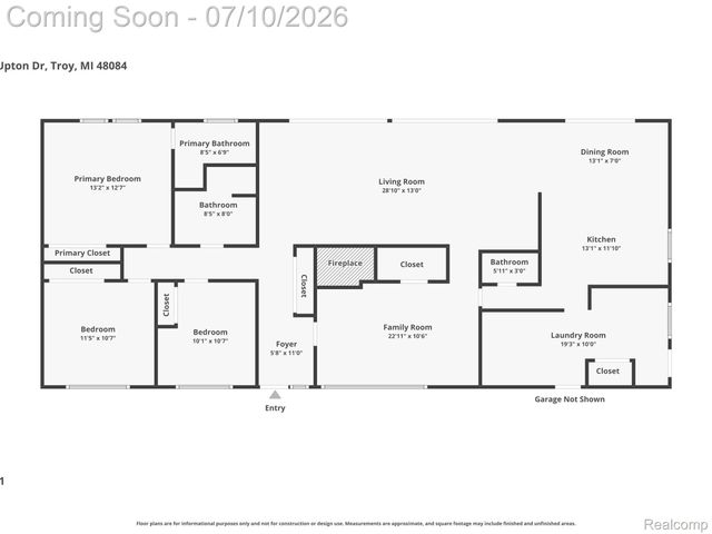 3405 Upton Drive, Troy, MI 48084