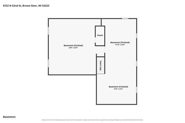 8722 N 52nd STREET, Brown Deer, WI 53223