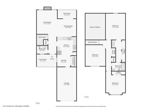 9495 Aberdare Drive, Indianapolis, IN 46250