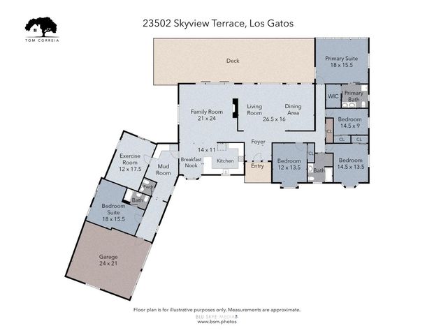 23502 Skyview Terrace, Los Gatos, CA 95033