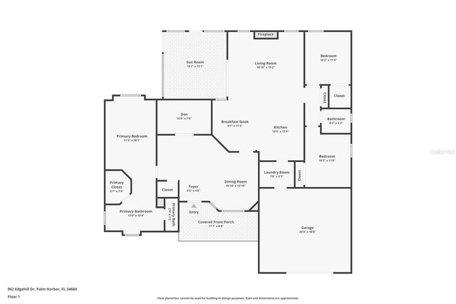 962 EDGEHILL DRIVE, Palm Harbor, FL 34684
