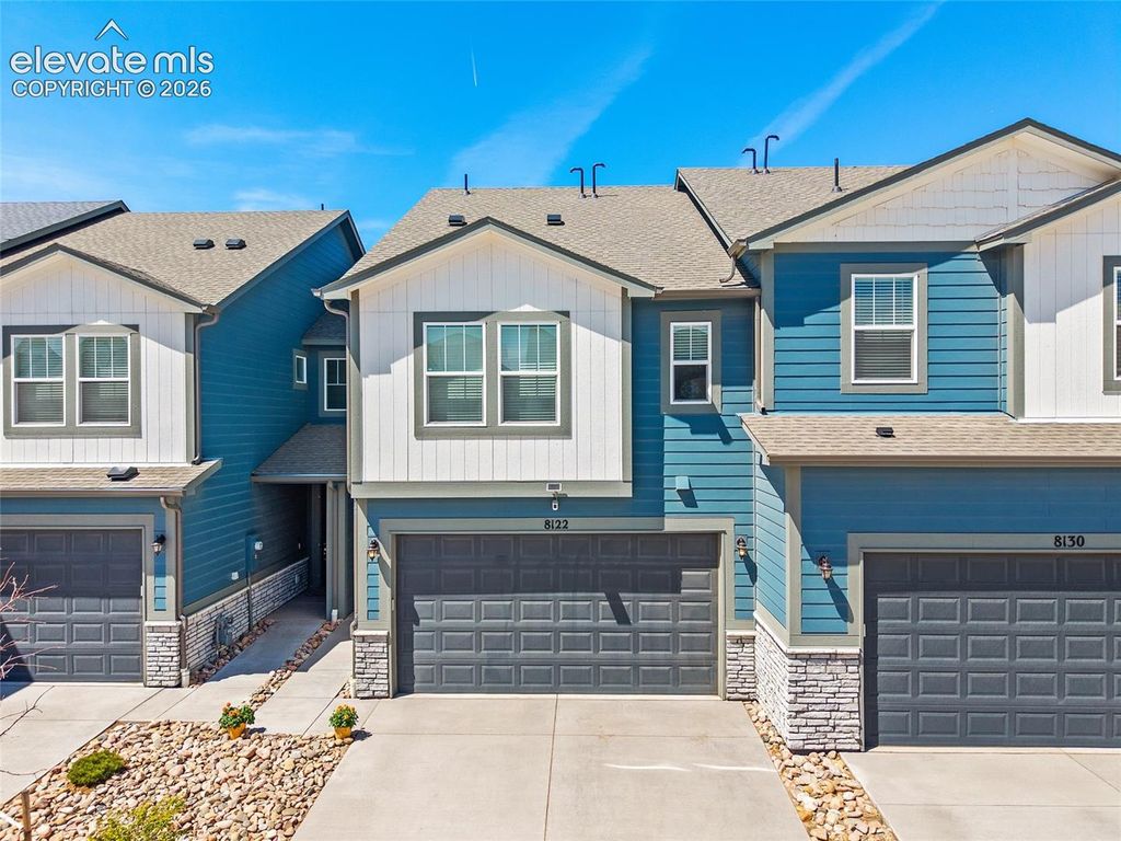 8122 Grey Bark Way, Colorado Springs, CO 80908 — exterior