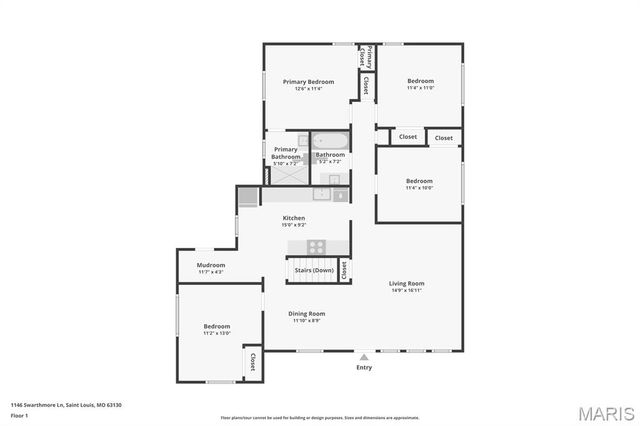 1146 Swarthmore Lane, St Louis, MO 63130