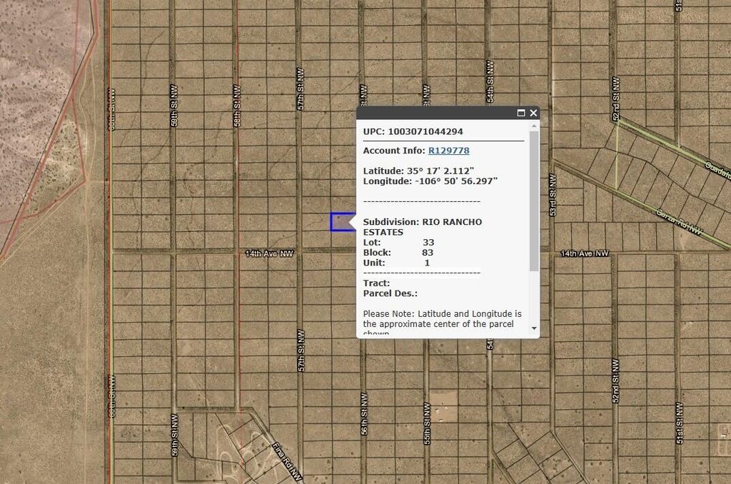 0 56th Street NW, Rio Rancho, NM 87144