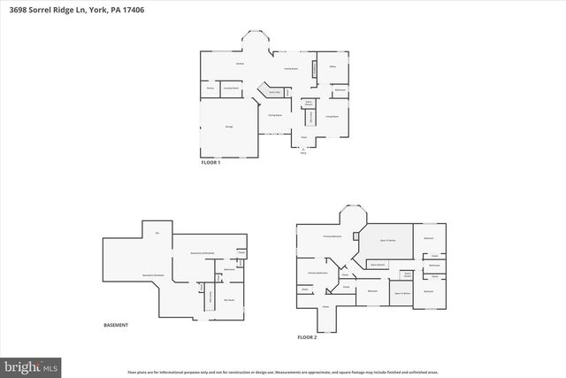 3698 SORREL RIDGE LN, York, PA 17406