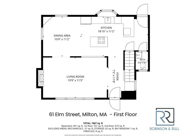 61 Elm Street, Milton, MA 02186