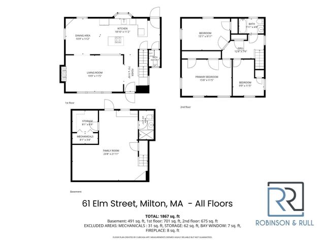 61 Elm Street, Milton, MA 02186