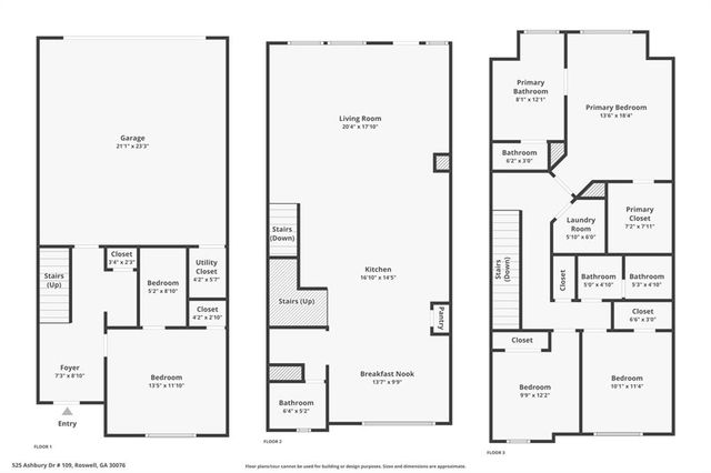 525 Ashbury Drive, Roswell, GA 30076