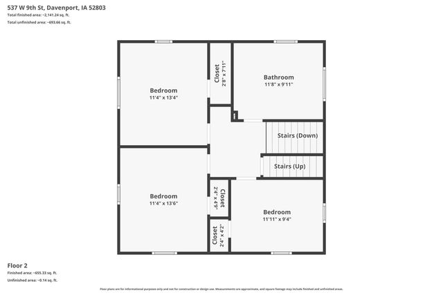 537 W 9th Street, Davenport, IA 52803
