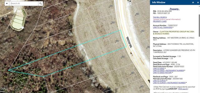 304 Thomas Trail, Lillington, NC 27546