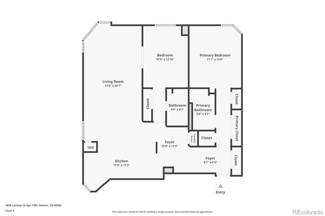 1625 Larimer Street 1705, Denver, CO 80202