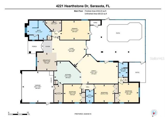 4221 HEARTHSTONE DRIVE, Sarasota, FL 34238