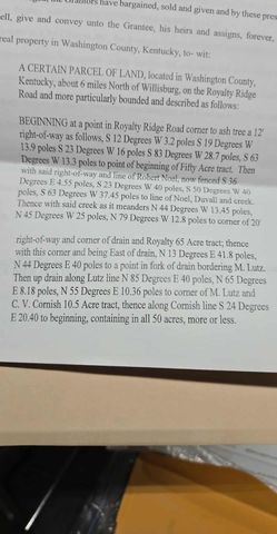 2607 Royalty Ridge Road, Willisburg, KY 40078